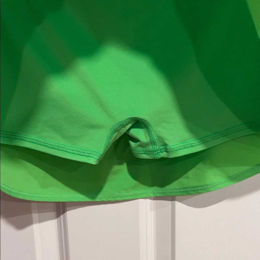 Alo Green Glow Tennis Skirt